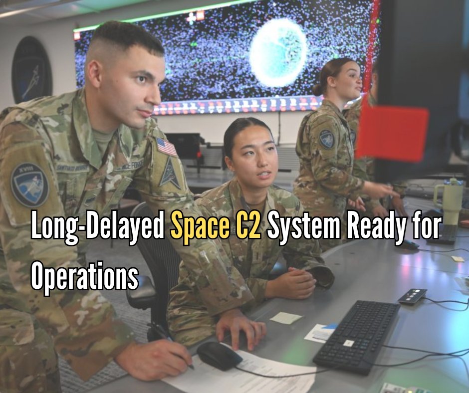 ASForcesMag's tweet image. “ATLAS operational acceptance is a revolutionary leap forward for our warfighters, providing a decisive advantage in space domain awareness.” —Lt. Col. Amber Johnson.
MORE: airandspaceforces.com/long-delayed-s…
#SpaceForce #Guardian