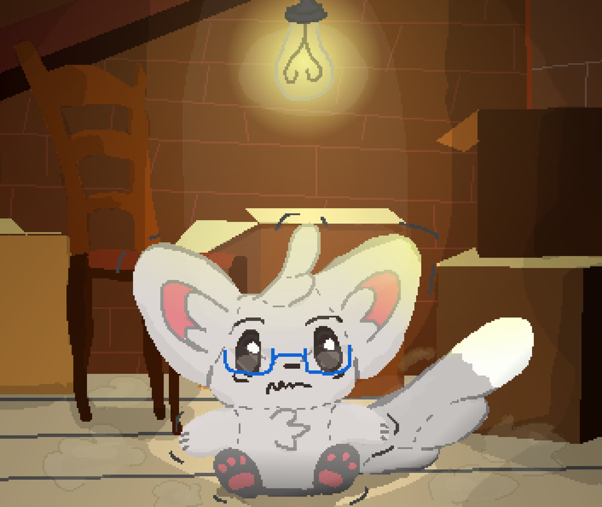 funklerf176408's tweet photo. I attempted to [Clean] the attic today.

But soon the dust clung to me unnaturally, It crept on my skin, seeping beneath it.

Before I realized, my body had begun to unravel... transformed into cotton.

Day 2 for #Ocrtransfur

#tfeveryday #tf #minccino #plushtf https://t.co/NsHuRpAexS
