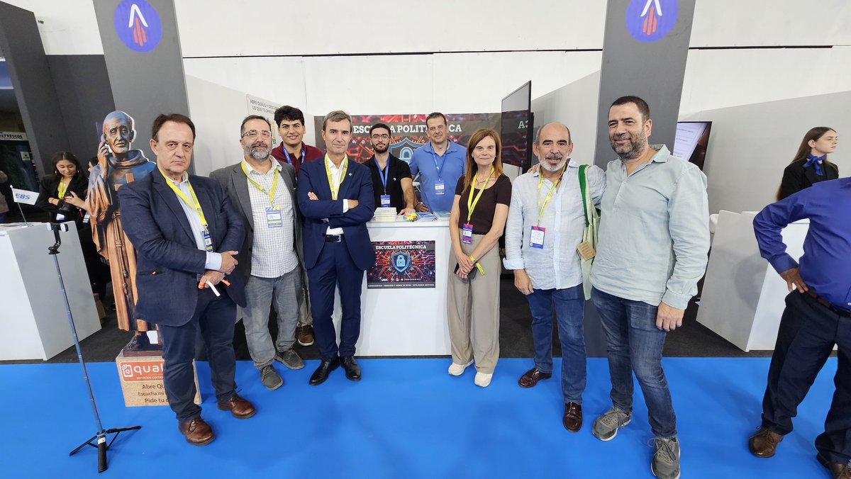 EPCC_Unex's tweet image. 💥 Comienza Potencial Digital en IFEBA-Badajoz: el Congreso Extremeño de Transformación Digital, IA, Ciberseguridad y Robótica. La EPCC @infouex, presente en esta cita imprescindible.
Ven a visitarnos 😊