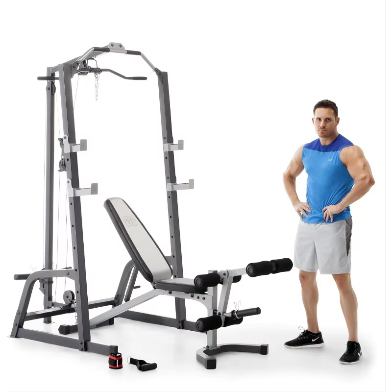 gym_owens's tweet image. Marcy Pro Deluxe Cage System with Weightlifting Bench owens-gym.com/products/marcy…
#weighttraining #cagesystem #deluxe