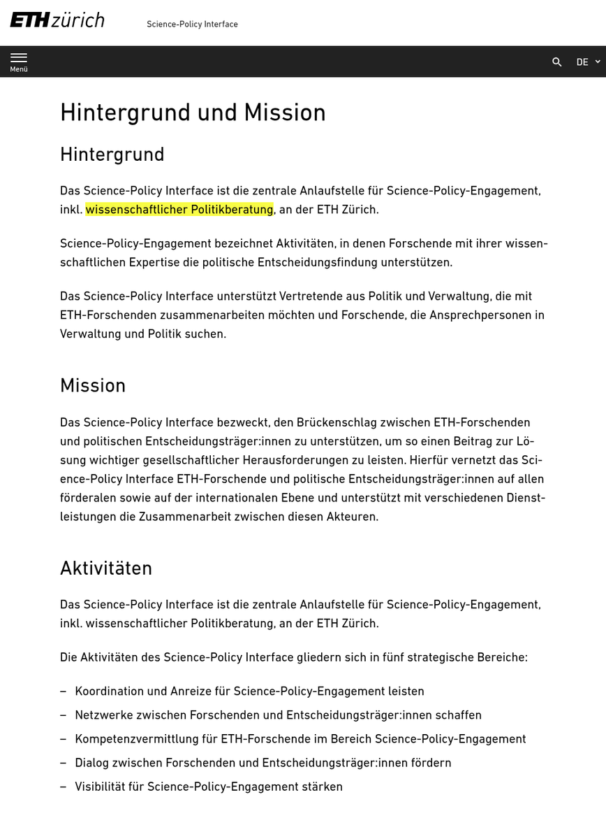 Hallo <a href="/ETH/">ETH Zürich</a> - Was macht bei euch <a href="/LisaYasko/">Lisa Yasko</a>, ein Mitglied des ukrainischen Parlaments als "strategische Beraterin für öffentliche Politikinitiativen" ?
➡policy.ethz.ch/ueber-uns/team…