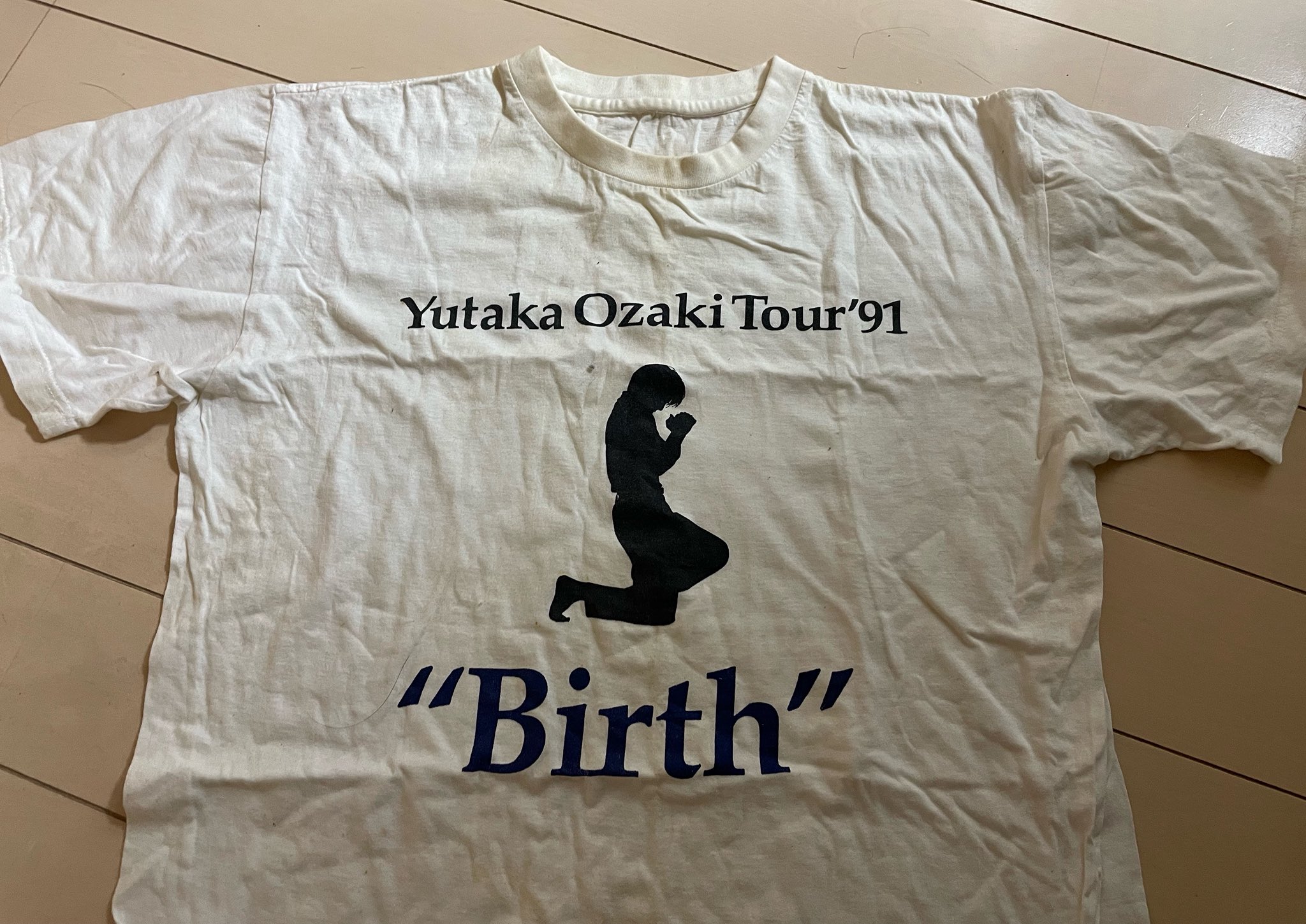 新品未開封】尾崎豊 1985 ツアーTシャツサイズS 尾崎 豊 ロゴ