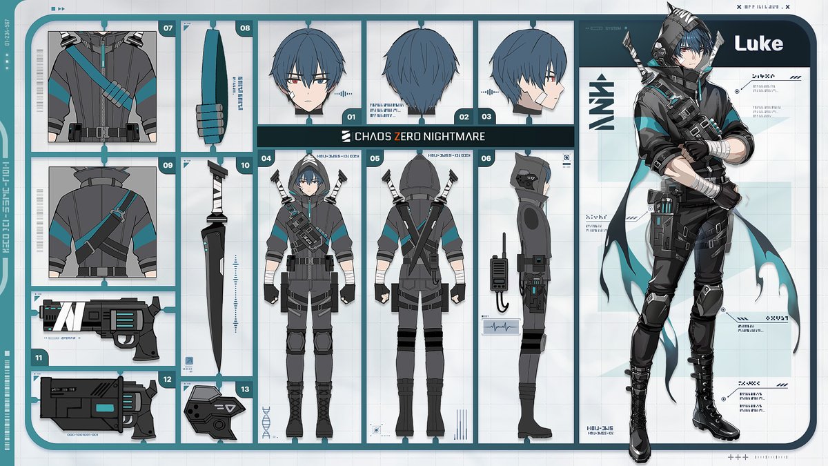 CZN_Official_EN's tweet image. ◤Luke&apos;s Concept Art Revealed!◢

「I...failed again...!」
Cool-Headed Tactician, Luke&apos;s concept art!

#CHAOSZERONIGHTMARE #CZN #ChaosZeroNightmare