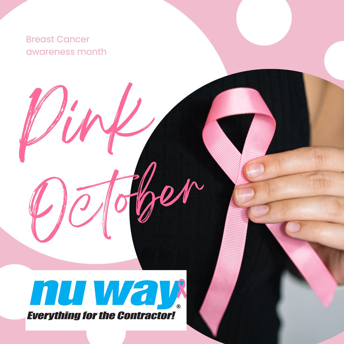 At Nu Way Concrete Forms &amp; Rentals, we know strength comes in many forms, especially in the fight against cancer. This month, we stand with survivors, honor those we’ve lost, and support the families and fighters who inspire us every day. #LetsBeatCancerTogether #PinkOctober2025