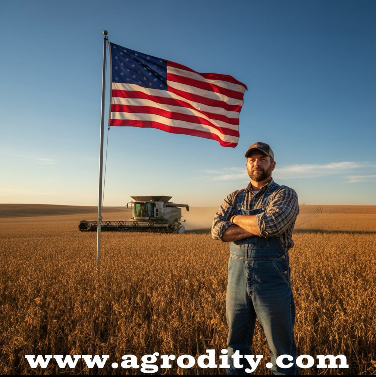 🇺🇸 STANDING WITH AMERICA'S FARMERS!!!

📊 Grain markets steady overnight:
Corn: unchanged;
Soybeans: unchanged;
Wheat: +1¢.

🌾 TRUMP TO FARMERS:
"I WILL NEVER LET OUR FARMERS DOWN! Meeting with President Xi in 4 weeks - Soybeans will be a major topic. MAKE SOYBEANS GREAT AGAIN!"