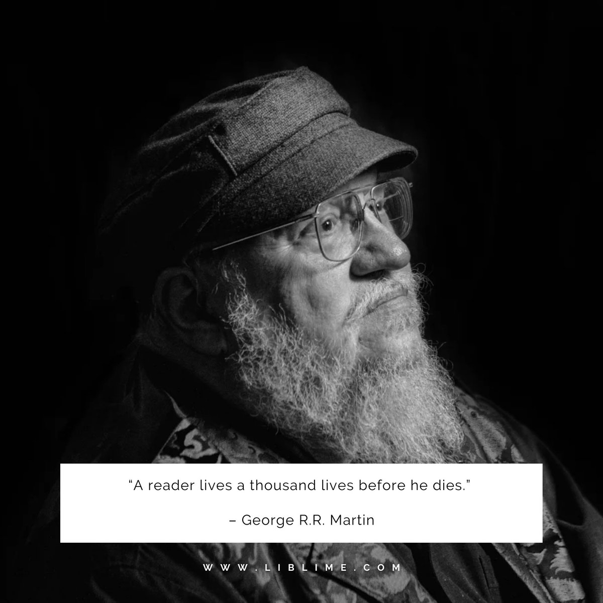 LibLime's tweet image. “A reader lives a thousand lives before he dies.” – George R.R. Martin
👉 Give your community the tools to live more stories with LibLime: liblime.com

#ReadingQuotes #LibLime #LibraryInspiration