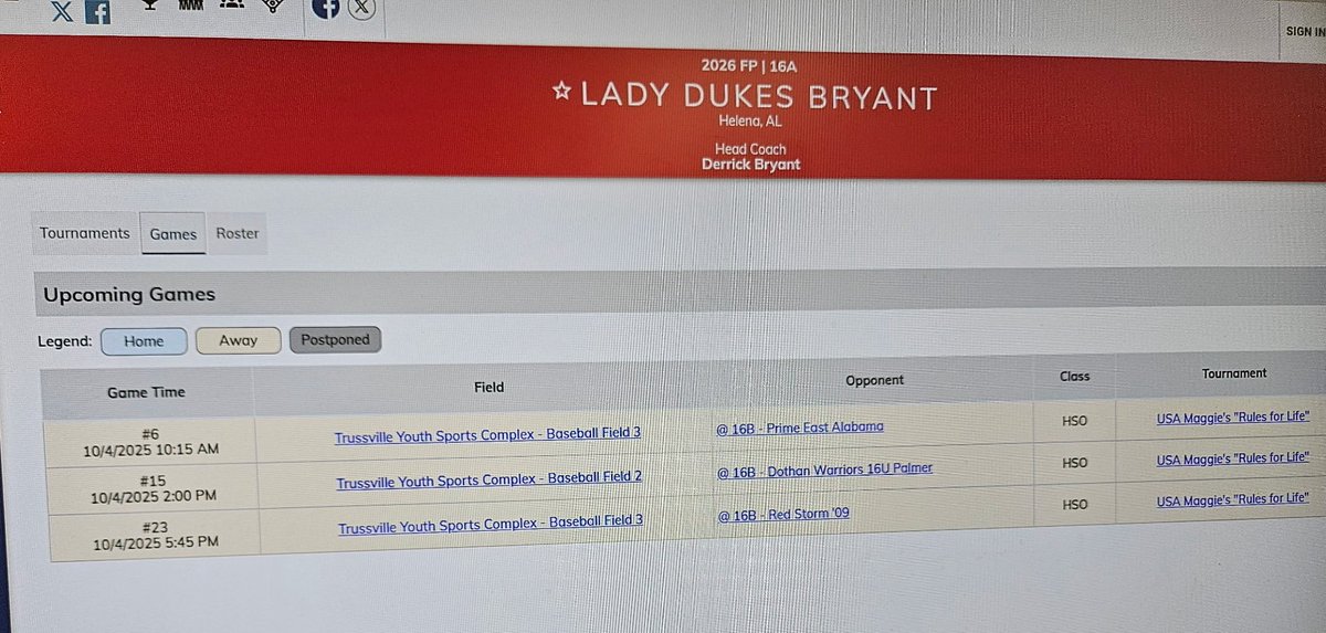 BachertMakayla's tweet image. Looking forward to hitting the field with the @LadyDukesBryant this weekend in the Maggie Charity Tournament. 

Game Times: 10:15 am, 2 pm, 5:45 pm CST
📍Trussville Youth Sports Facility, Trussville AL
#bluemagic #saynomoe #timetocompete