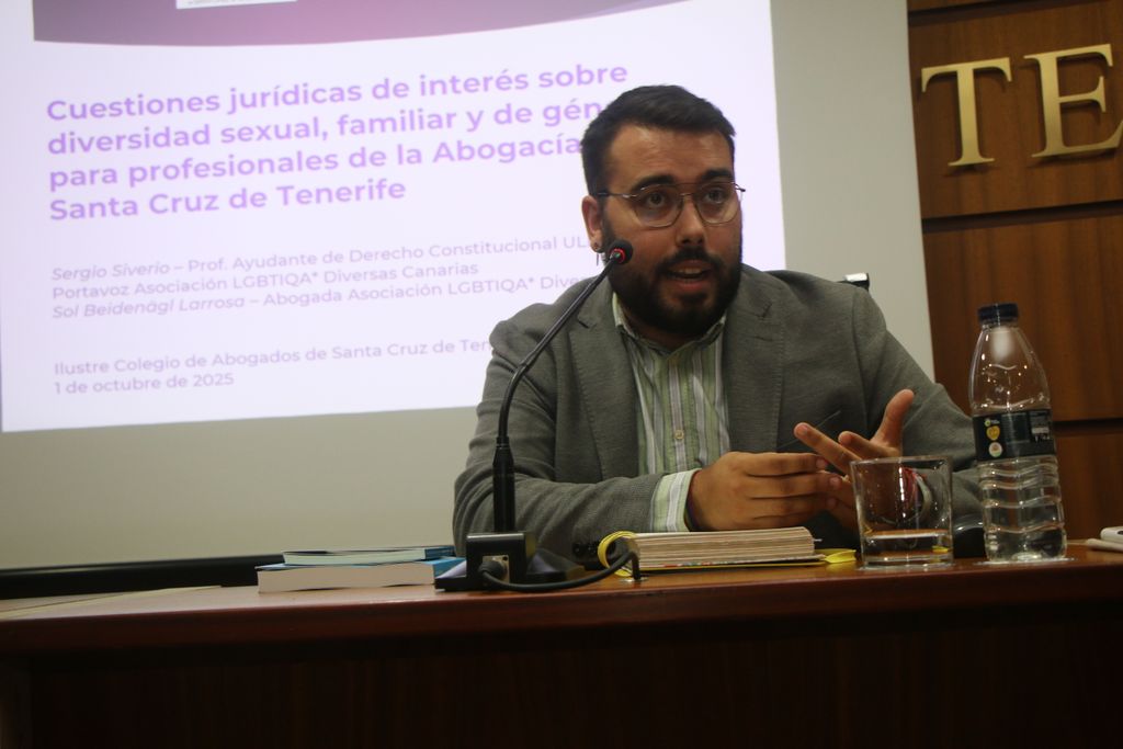 ICATF's tweet photo. 🌈 Ayer celebramos en el #ICATF la jornada “Cuestiones Jurídicas de Interés sobre Diversidad Sexual, Familiar y de Género”.
Presentada por nuestra secretaria @estherabogada y con ponencias de Sergio Luis Siverio y Sol Beidenägl.
#FormaciónICATF #Igualdad #Justicia https://t.co/q5k4zDEfkM