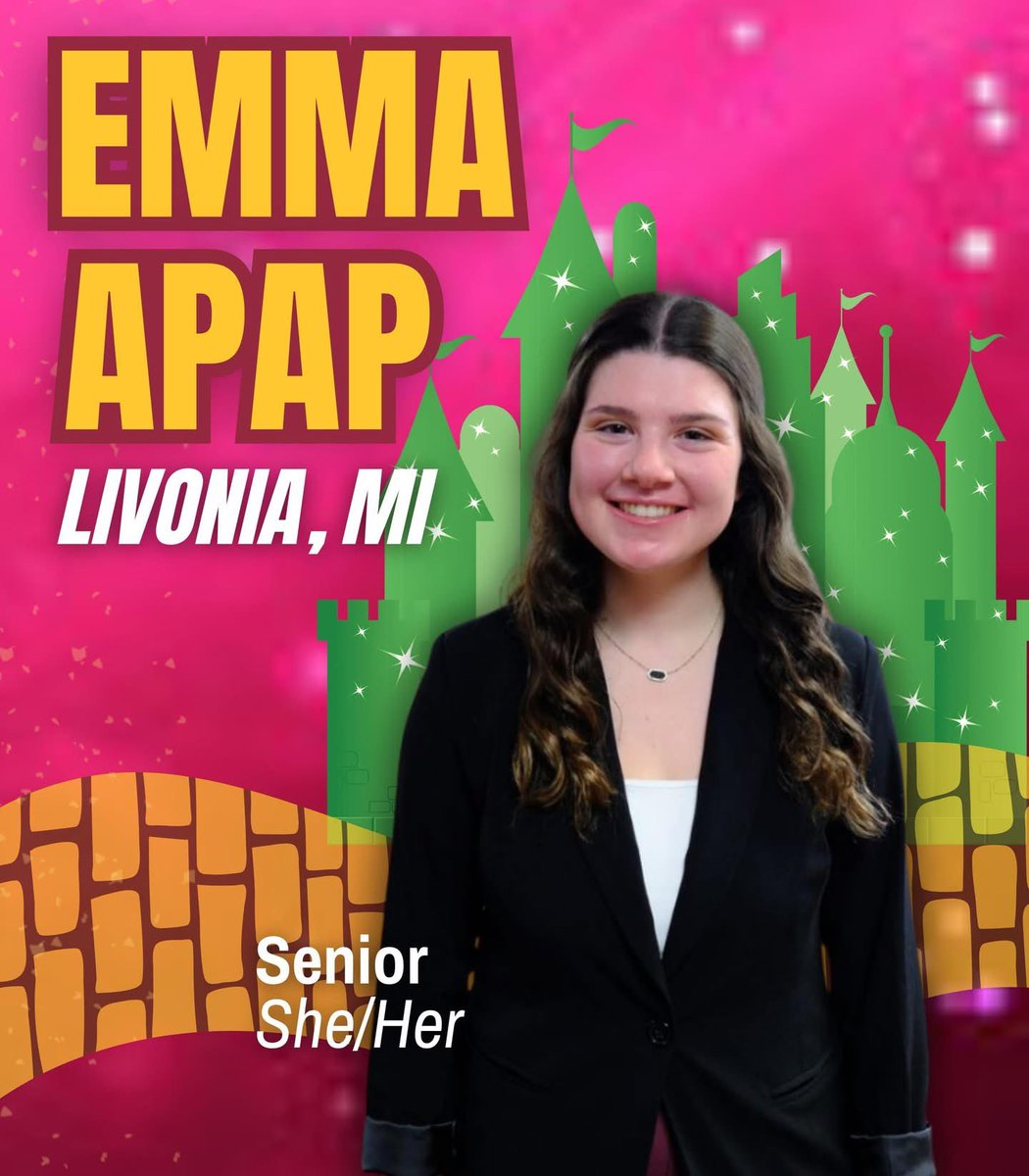 cmurpl's tweet image. A huge RPL good luck to Event &amp;amp; Recreation Management major Emma Apap! She is in the Top 7 for the Homecoming Maroon Ambassadors! 🔥👆❤️ FINCH FAVORITE! @cmuniversity @cmuehs @cmualumni