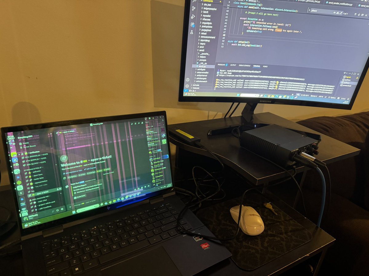 LedgerPass (@ledgerpassxrp) on Twitter photo ๐ป Iโd like to offer any computer company the chance to sponsor LedgerPass before things get serious.
If any <a href="/ORIGINPC/">ORIGIN PC</a> <a href="/DigitalStormPC/">Digital Storm</a> <a href="/CYBERPOWERPC/">CyberPowerPC</a> <a href="/Lancemarrow1/">PC BUILDER TAKEOVER</a> <a href="/Acer/">Acer</a> <a href="/DellOutlet/">Dell Outlet</a> <a href="/Apple/">Apple</a> think you can match or beat my current setup, Iโd love to have a conversation. ๐
#XRPL ๐ป Iโd like to offer any computer company the chance to sponsor LedgerPass before things get serious.
If any <a href="/ORIGINPC/">ORIGIN PC</a> <a href="/DigitalStormPC/">Digital Storm</a> <a href="/CYBERPOWERPC/">CyberPowerPC</a> <a href="/Lancemarrow1/">PC BUILDER TAKEOVER</a> <a href="/Acer/">Acer</a> <a href="/DellOutlet/">Dell Outlet</a> <a href="/Apple/">Apple</a> think you can match or beat my current setup, Iโd love to have a conversation. ๐
#XRPL