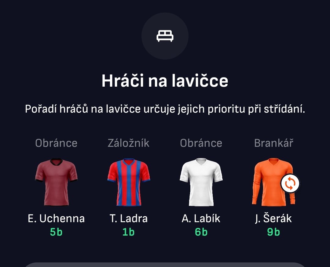 10. kolo <a href="/iSport_Fantasy/">iSport Fantasy</a> a posun na 595. flek.

71 bodů i díky bench boostu, škoda Staňka, to bych se nebál bench boost označit za exkluzivní 😁. Škoda jen bodů kapitána, tam se risk nevyplatil 😬