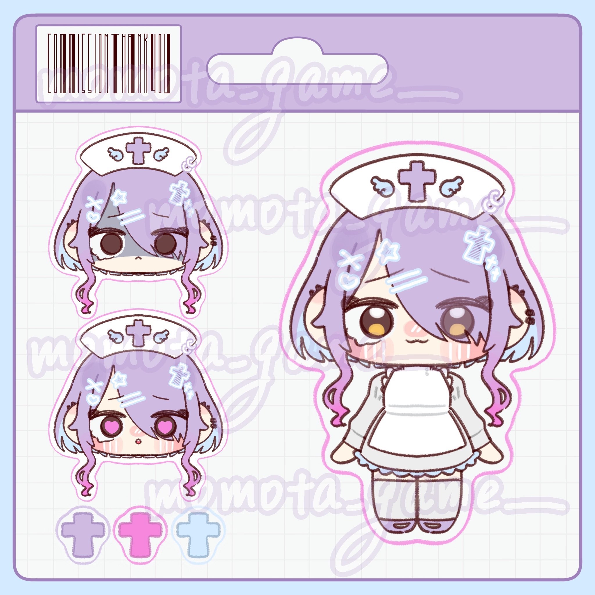 ❀.*・゜✿゜:。*ちょこっと様リクエスト❀.*・゜✿゜:。* Commission リクエストありがとうございました！ #skeb #commission