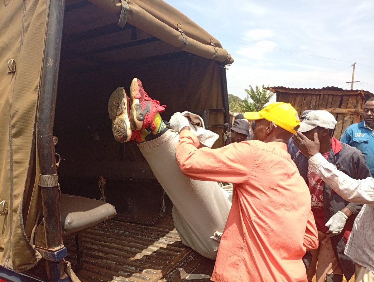 Shocked residents of Kiawara slums in Nyeri Town watched from a distance as the body of a young man, believed to have taken his own life, was removed from his house. He is said to have  not been left suicide note behind. The body was taken to Nyeri Referral Funeral Home.
