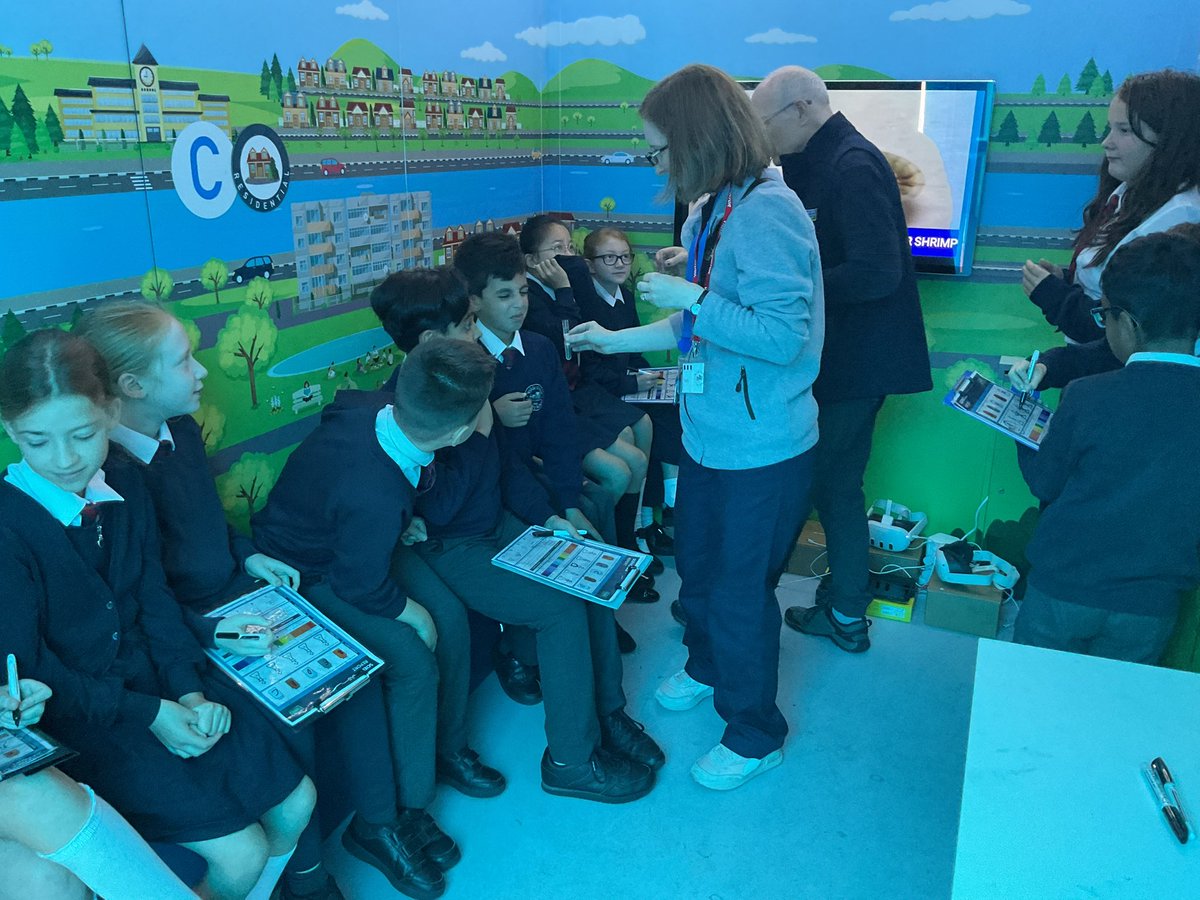 Year 5 really enjoyed their visit from Severn Trent today learning all about how our water is cleaned