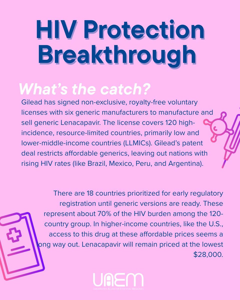 Did you hear about the new HIV medication, Lenacapavir? Swipe through to learn more.