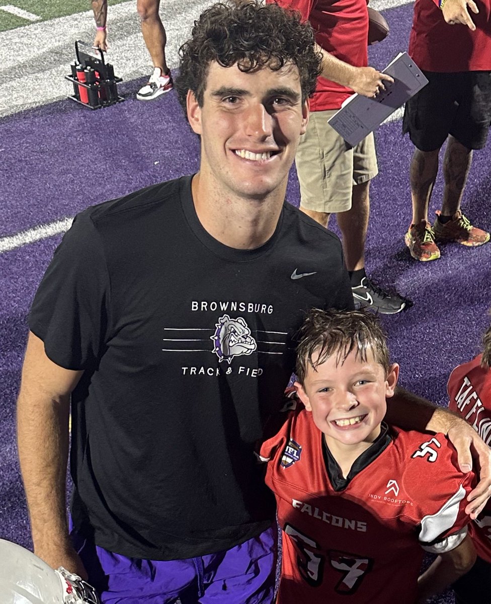 Jon David Acton (@acton_jon) on Twitter photo Current <a href="/MarianUFootball/">Marian Football</a> QB and former <a href="/BHSdogsfootball/">BHS Football</a> QB1 Jake Dunn spoke to and supported the BJFL Falcons at their Championship game. Victory earned! #Champs Current <a href="/MarianUFootball/">Marian Football</a> QB and former <a href="/BHSdogsfootball/">BHS Football</a> QB1 Jake Dunn spoke to and supported the BJFL Falcons at their Championship game. Victory earned! #Champs