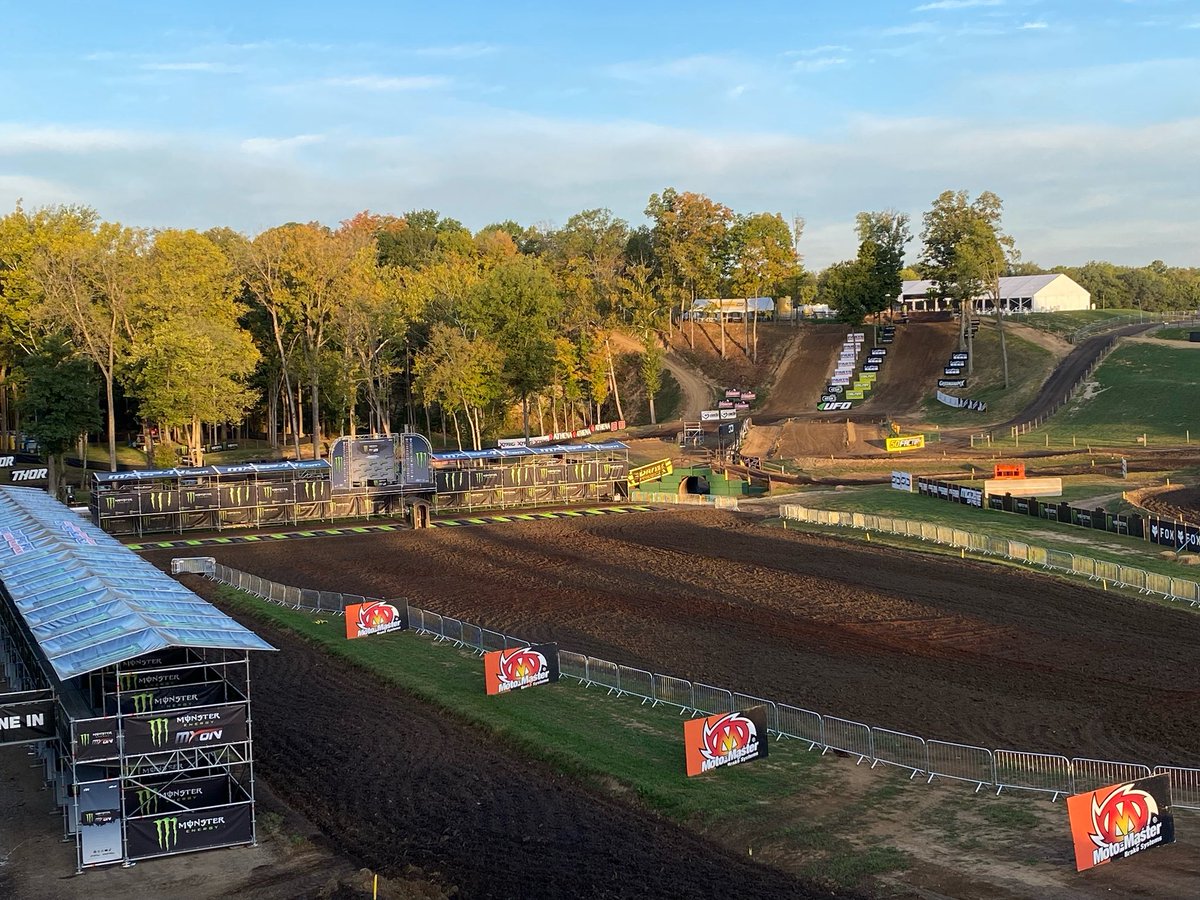 racerxonline's tweet image. Good morning @ironmanmx 🇺🇸🌅 The sunrise over the 2025 Monster Energy FIM Motocross of Nations couldn’t look any better 🏆

Who’s ready for an amazing MXoN weekend⁉️ @mxonusa @mxgp #MXoN