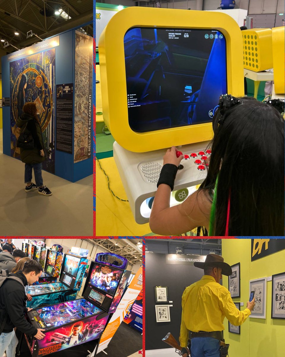 🎊 Il Day 1 di Romics è già partito alla grande!
Avventure, sorprese, esperienze accattivanti: ed è solo l’inizio! ✨

📸 Raccontateci la vostra avventura: usate #Romics e fateci vivere i vostri momenti preferiti del primo giorno!

#RomicsDay1 #Romics35 #FumettoCinemaGamesCosplay