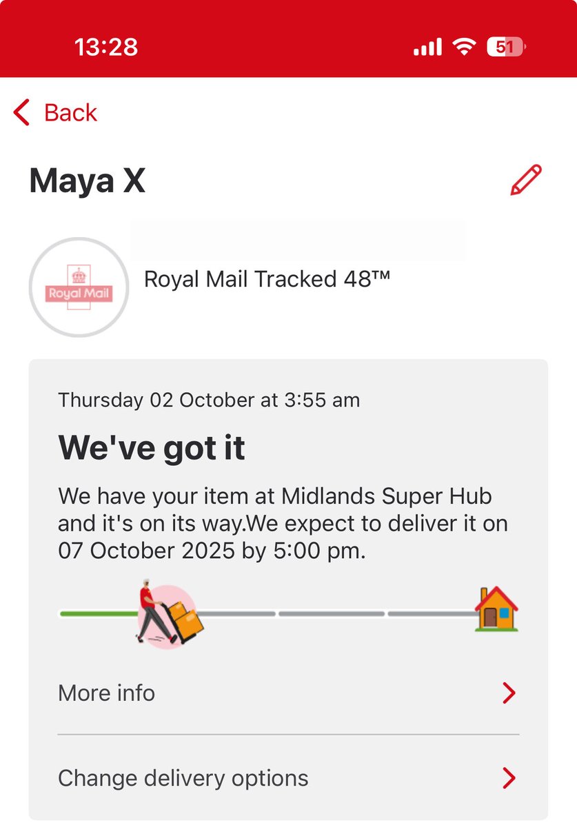 CyfenGG's tweet image. tracked 48 hour but delivery expected in 5 days 😂