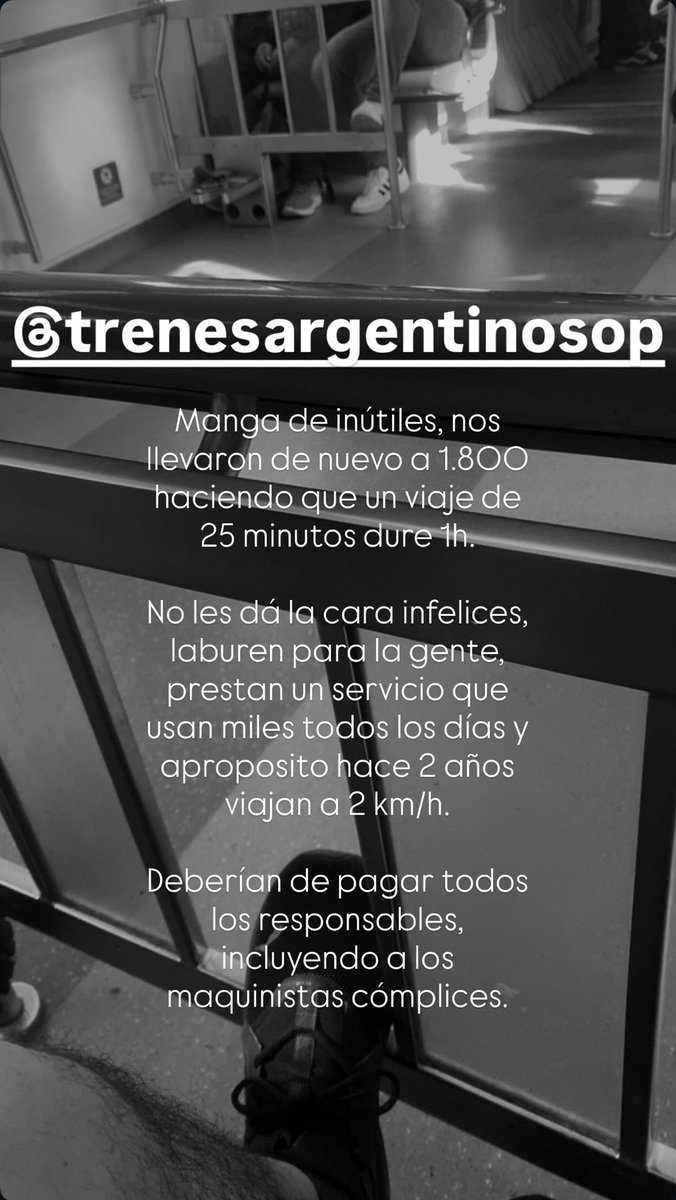 santtysole's tweet photo. @TrenesArg todos cómplices https://t.co/puBX5PzBzR