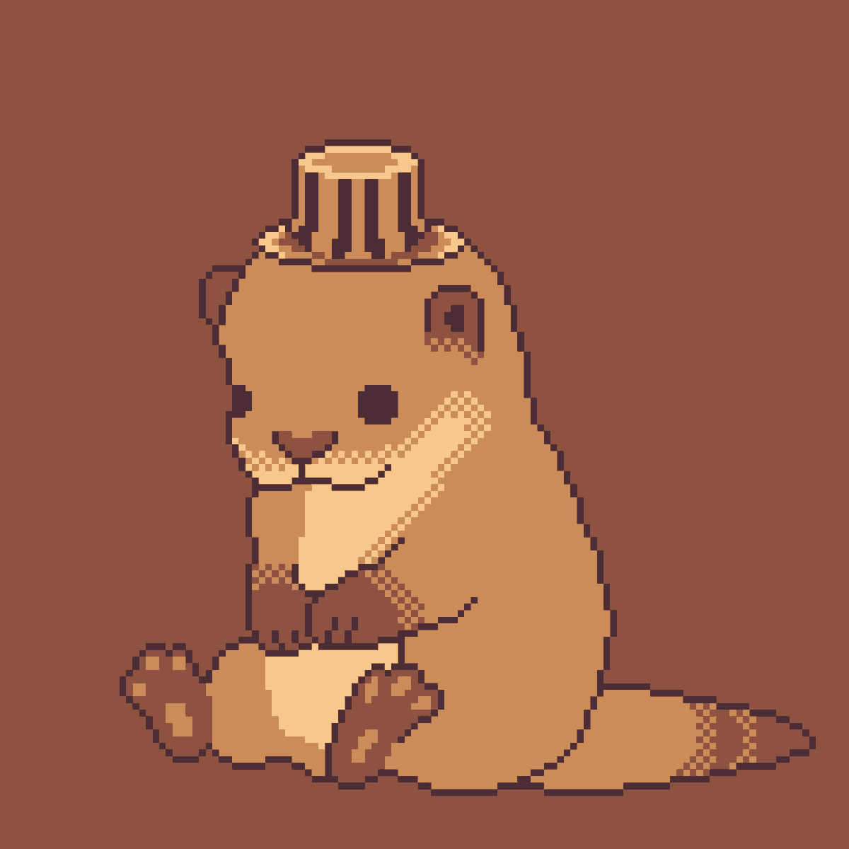 Azorin116art's tweet photo. I forgot to publish my art so here's a silly guy 

#pixelart #digitalart https://t.co/7UaUDycVcd
