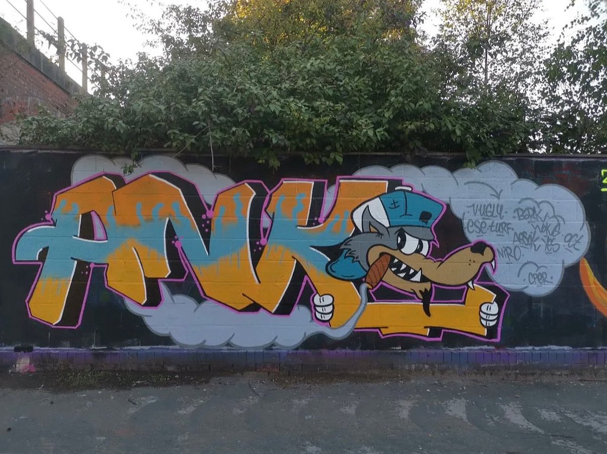 New piece by Ankor on Bankside.