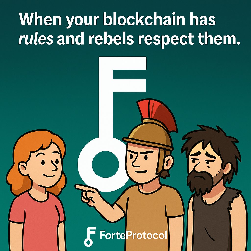 Navid68886869's tweet image. Building not just chains, but trust. With ForteProtocol, you don’t just launch an economy — you protect it. 🛡️Efficiency, compliance, and growth — all in one stack. #ForteProtocol #ProofOfFortification #Web3 #OnChainSecurity