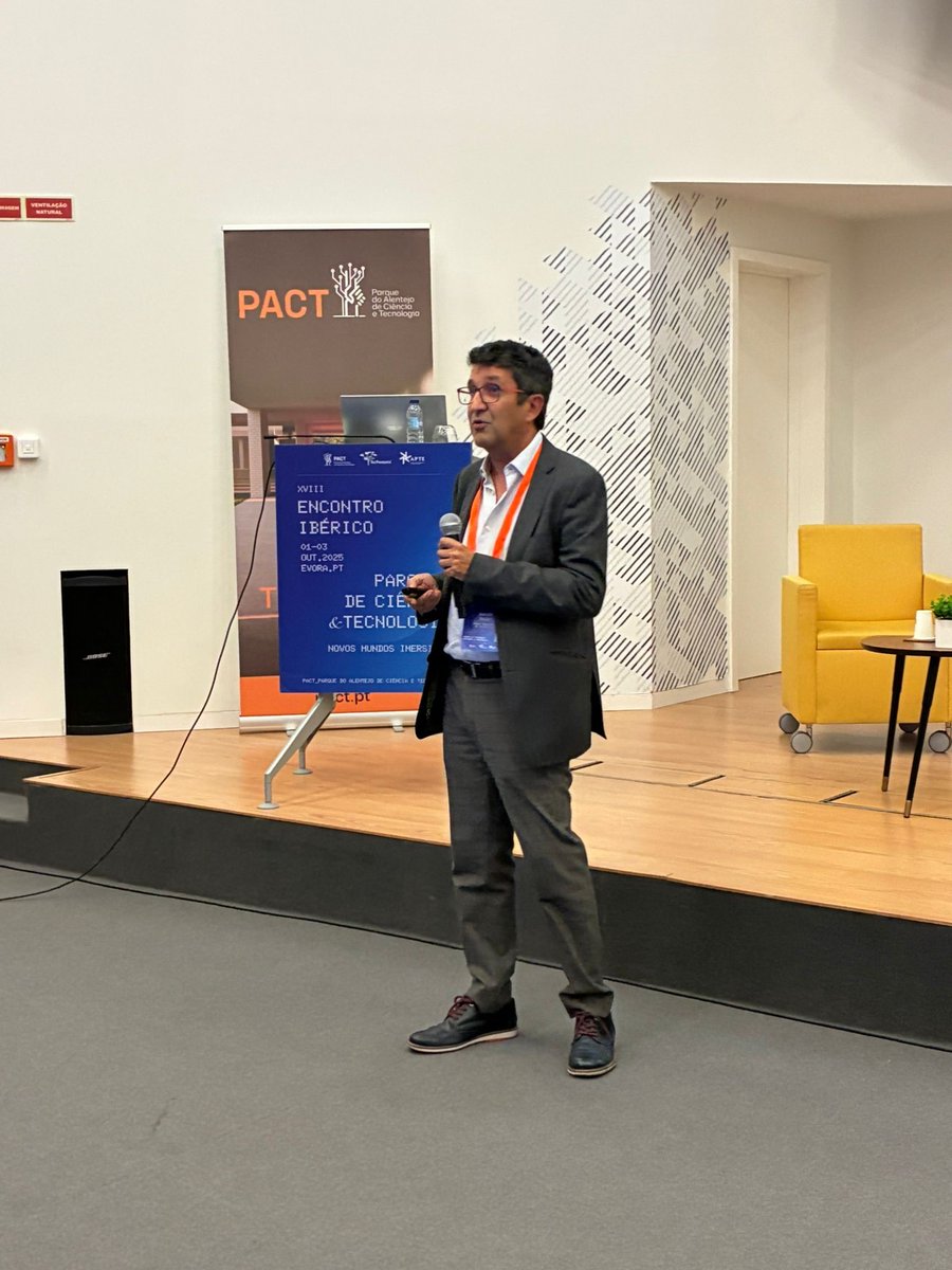 💚 Tecnópole está a participar no "XVIII Encontro Ibérico de Parques Científicos e Tecnolóxicos", que se está a celebrar en Évora-Portugal. 

➡️ Promovido pola Associação Portuguesa de Parques de Ciência e Tecnologia, Parque do Alentejo de Ciência e Tecnologia e <a href="/APTE_es/">APTE</a>