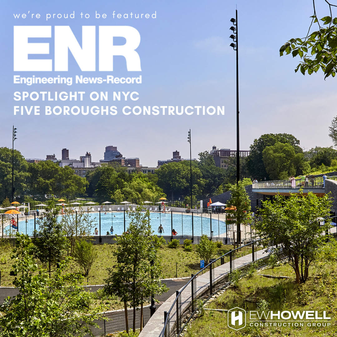 ewhowell's tweet image. We at EW Howell are proud to be featured in @ENRnews&apos; Spotlight on NYC Five Boroughs Construction publication! In this issue, we touched on the unique elements and challenges of constructing projects in #NewYorkCity. bit.ly/4o2dgmm.

#NYCConstruction #NYCProjects #ENR