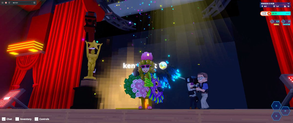 Wearing my best fit for this <a href="/TheSandboxGame/">The Sandbox</a>  tsbga.me/TheSandbox