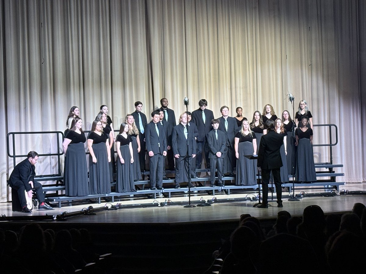 We partnered with Main Street New Palestine to support the NPHS Choral Program with the purchase of new concert attire. The choirs looked amazing &amp; sounded incredible 🎶 Together we’re building brighter futures — and we’d love for YOU to join us! <a href="/NewPalCS/">New Palestine Community Schools</a>