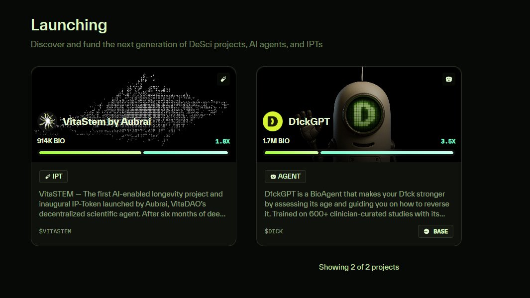 Which project you choose to commit?

I pick <a href="/D1ckDAO/">D1ckDAO</a> , men issue always a big issue to resolve, no one can fade it.

I'm all in all points (100K BioXP) to this project, I think it will bring me good profit back, let's seee.

16h20m remain, don't miss it!

gd1ck!!!

<a href="/BioProtocol/">Bio Protocol</a>