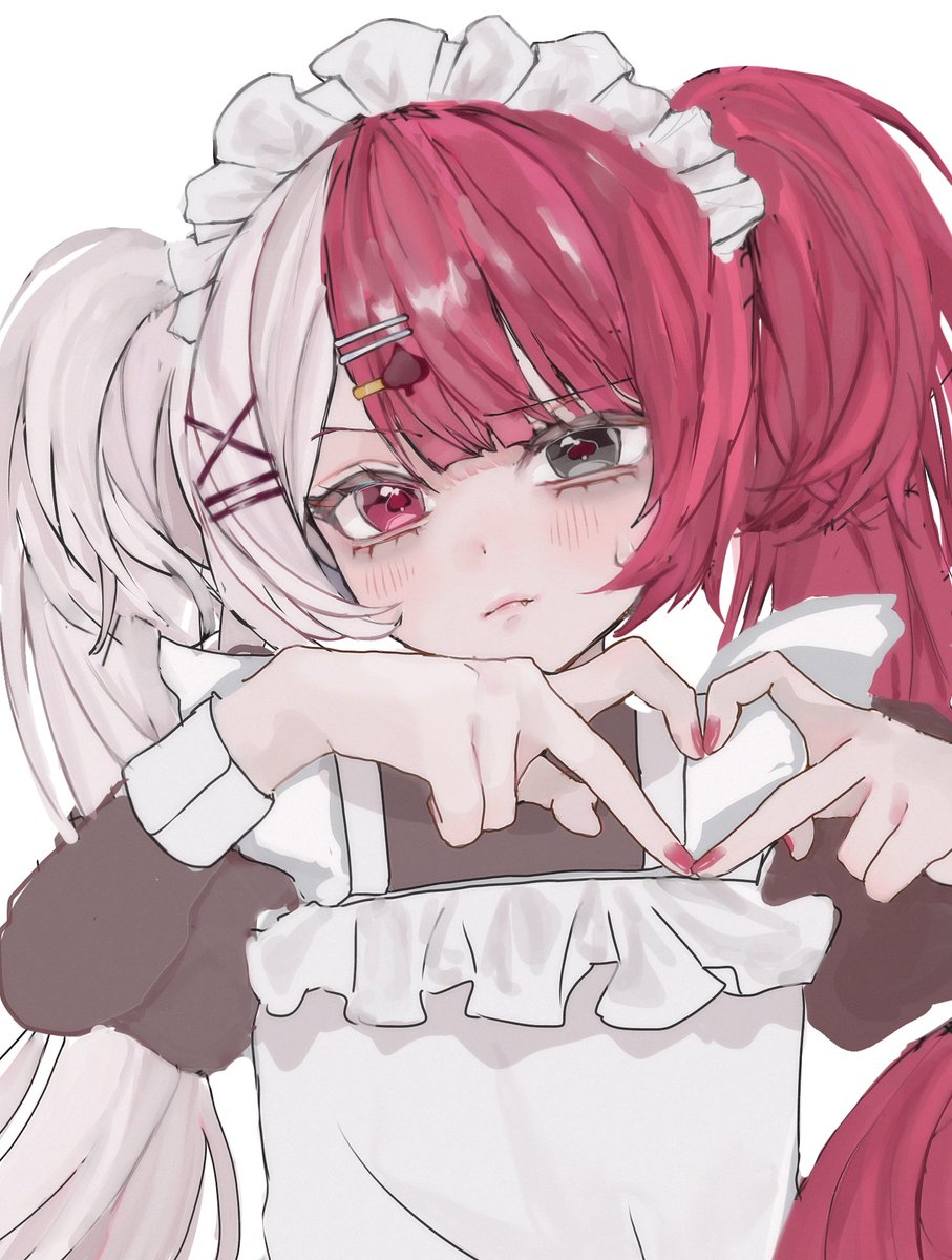 メイドあくびちゃん😈♠
  #でもんすぺ絵ど