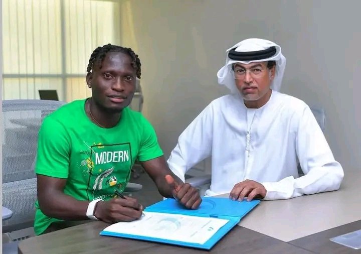 morlaikanu90's tweet photo. Alhassan Koroma has signed for FC Baniyas in the UAE Pro League! 🇦🇪

The Sierra Leonean winger arrives as a free agent after leaving Al-Shahania SC. https://t.co/MMrmaZcHWd