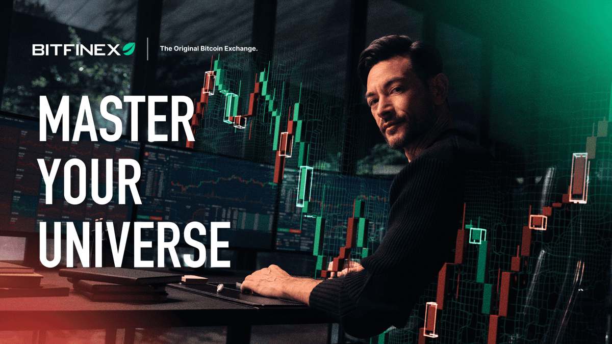bitfinex_asia's tweet photo. Bitfinex 和德國 BBDO 上新：「Master Your Universe」⚡️ 四大支柱打給專業玩家——信任、流動性、技術、工具。老牌敘事也回來了： @bitfinex 專業/機構面向的品牌戰開打了。各位交易者最 care 哪個支柱？

感謝 @panewscn 報導
https://t.co/ymIMHlHGcU https://t.co/BTCjCeiqkS