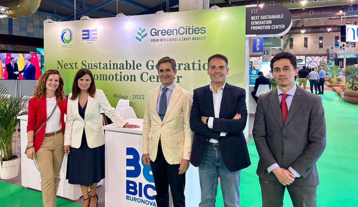 BIC Euronova en <a href="/forogreencities/">Foro Greencities</a> 🌍 Intelligence and Smart Mobility, ayer y hoy en <a href="/Fycma/">Fycma</a> Málaga

📸Stand de BIC Euronova China, encuentros, sinergias y cooperación para el fomento de la Sostenibilidad y Economía Verde 

Muchas gracias a todos los visitantes, enhorabuena <a href="/Fycma/">Fycma</a>👏🏽