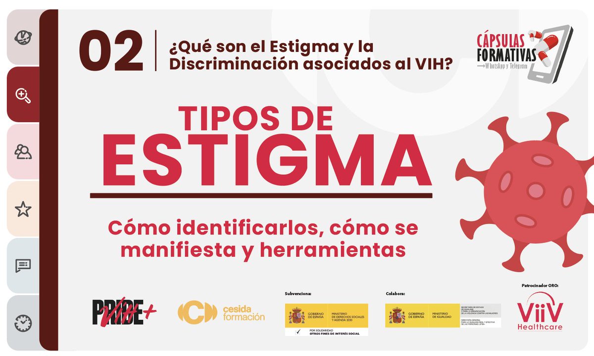 📲 Ya tienes en tu móvil la segunda sesión del curso "Rompiendo el Estigma, Construyendo la Empatía": ¿Qué son el Estigma y la Discriminación asociados al VIH? En esta sesión vamos a definir y diferenciar estos dos fenómenos, viendo cómo se manifiestan en la vida real. 

¿Aún no