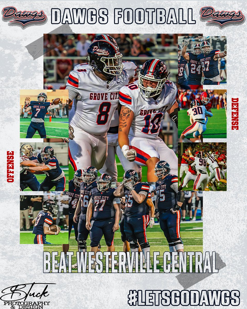 GROVECITYDAWGS's tweet photo. GO DAWGS ‼️ BEAT WESTERVILLE CENTRAL 🔥🔥 https://t.co/NpIc2UY47q