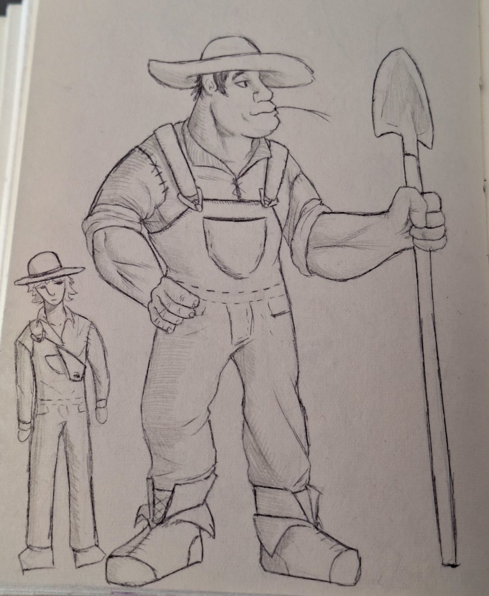 A young, healthy giant, small for his age