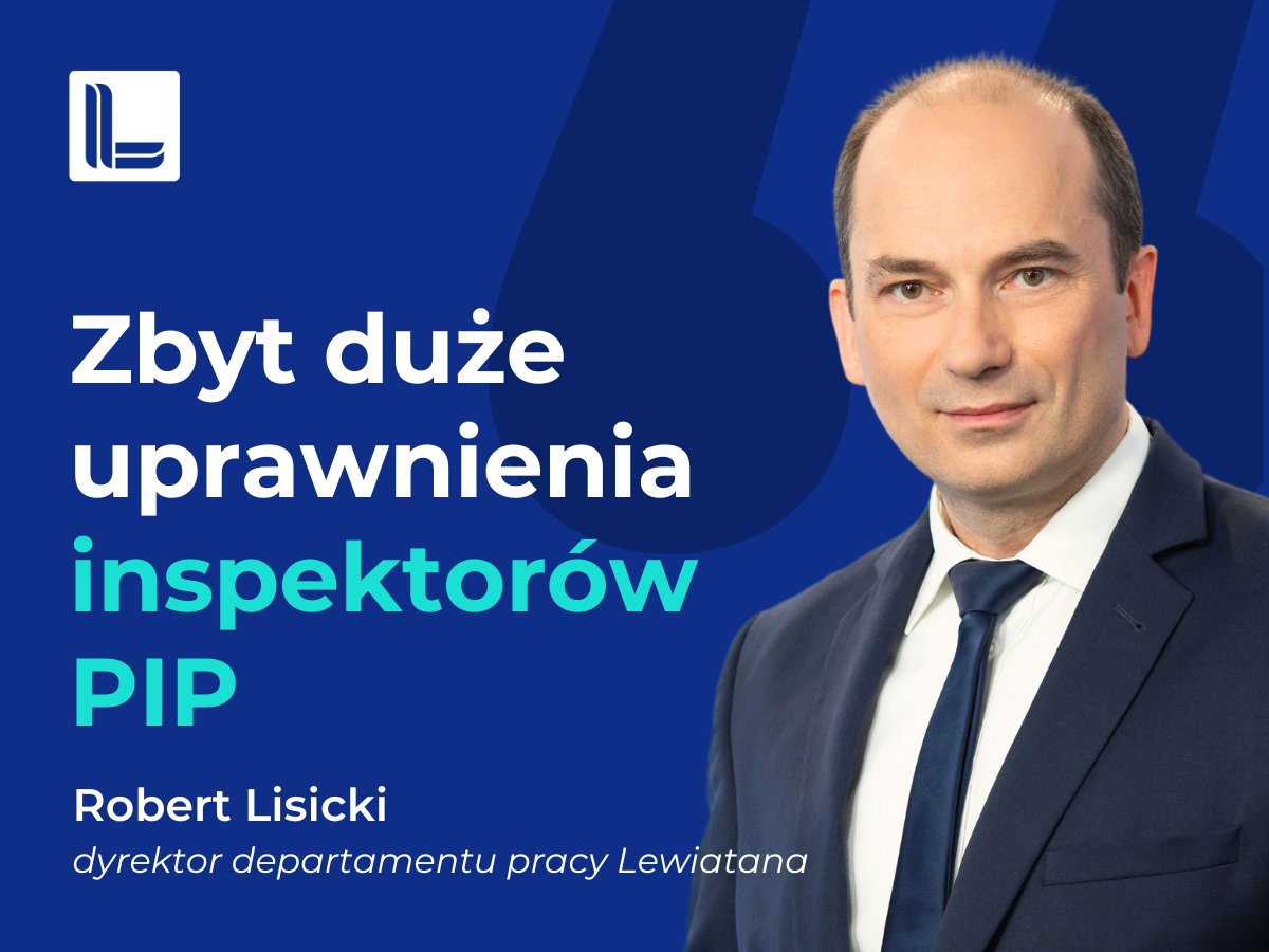 Konf_Lewiatan's tweet image. 💡 Nowe uprawnienia #PIP ingerują w swobodę działalności gospodarczej.
Przekształcanie umów cywilnoprawnych i B2B w etaty budzi zastrzeżenia i grozi chaosem prawnym ⚖️ – mówi @lisicki_robert
👉 lewiatan.org/nowe-uprawnien…