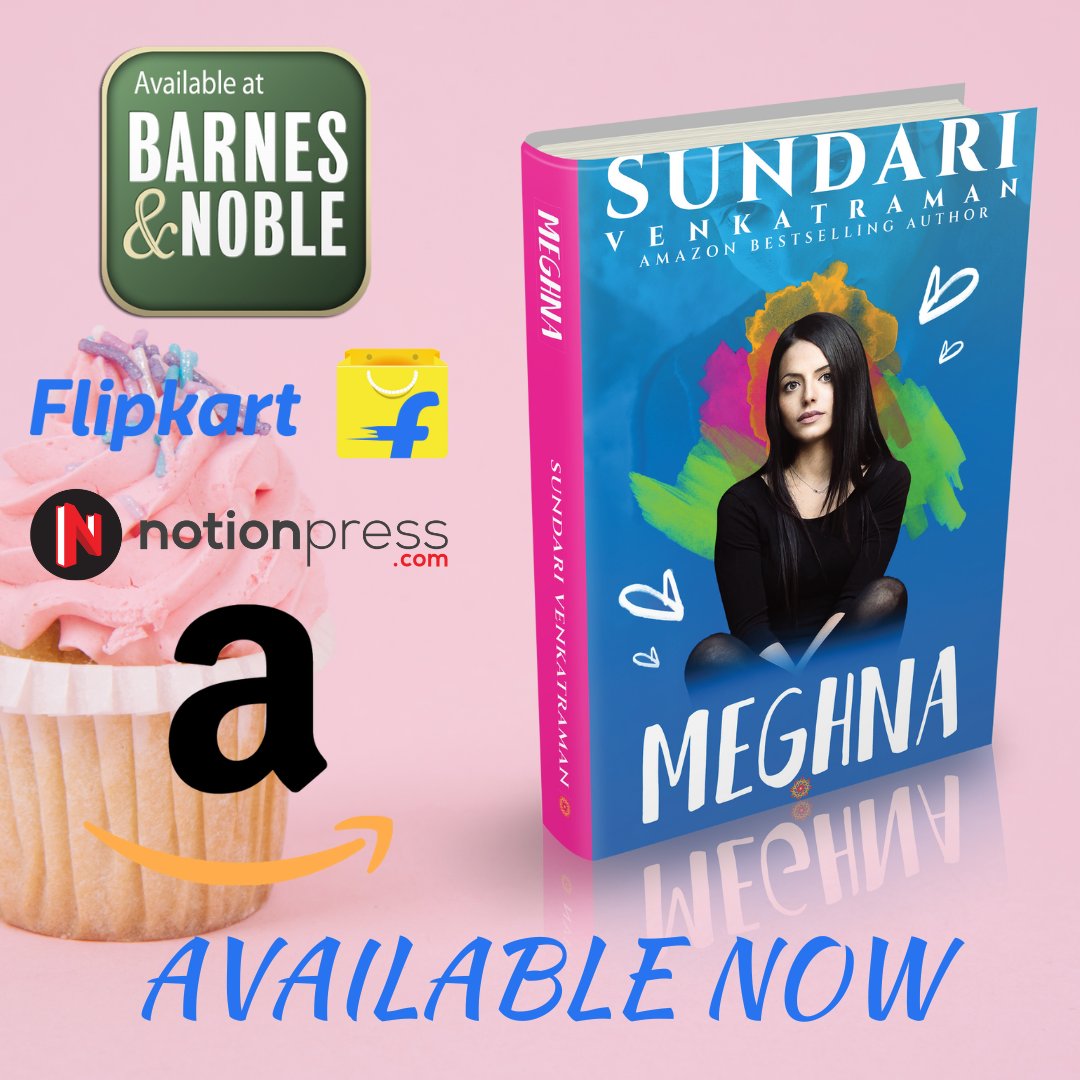sundarivenkat's tweet image. MEGHNA #Meghna #romanceclub #SundariVenkatraman #contemporaryromance #romancenovels #Paperback #Bestseller Meghna was just the perfect name for her. Her grey eyes reminded Rahul of dark, rain-bearing clouds. @Flipkart tinyurl.com/Meghna-SV-Flip…