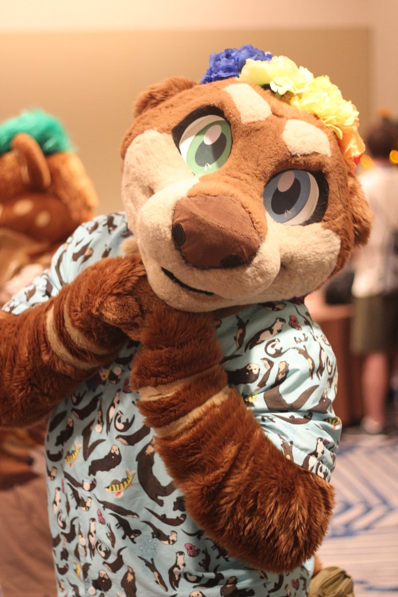 PawsAxiov's tweet photo. Oh my goodness it's my birthday! And subsequently, it's my fursuit's birthday too lol.
Time is flying by too quickly, it does not feel like I've had my suit for a whole year! From cons, to volunteer work, to furmeets, and more I can't wait to see what comes next! https://t.co/MR0vOim1Am
