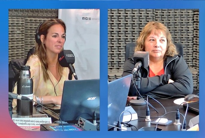 MaruOrtizTw's tweet photo. 🎧 #PorElInta en @JornadaChubut
Nos visita Erica Llanos, @EEAChubut
"Se está reconstruyendo el organismo a pesar de no tener novedades sobre la llegada de recursos. Ahora estamos trabajando ante el avance de la plaga de #tucuras" https://t.co/qzma3Vw0jG