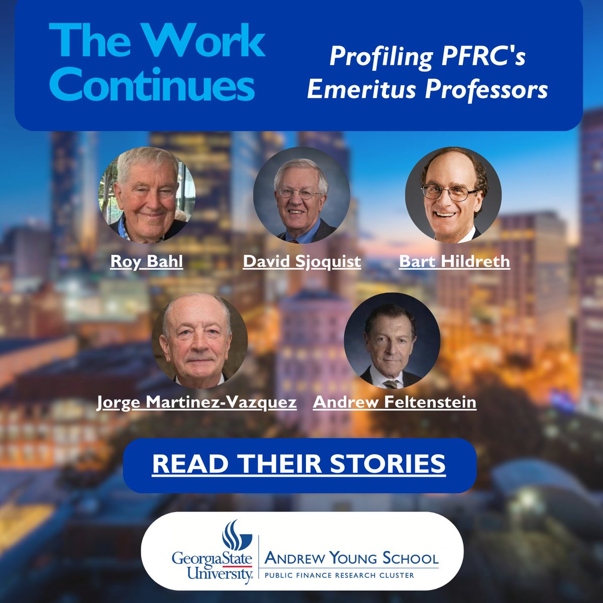 Dr. Bart Hildreth shaped public finance for decades—Dean at AYSPS, editor-in-chief of Municipal Finance Journal for 35 years, and recipient of the Aaron B. Wildavsky &amp; Paul Posner lifetime achievement awards. He continues to publish and advise.

Read more: t.gsu.edu/4nVCUc9
