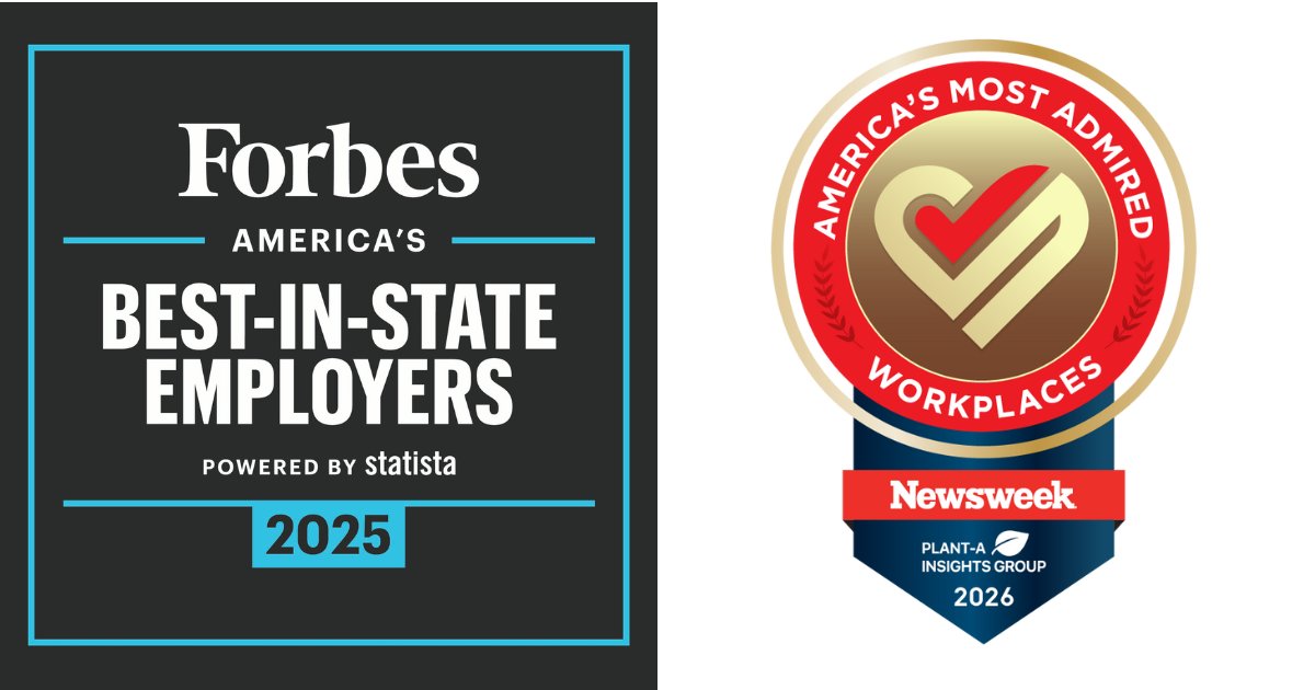 We’re honored to be named one of Forbes' 2025 America’s Best-in-State Employers AND recognized as one of America’s Most Admired Workplaces 2026 by Newsweek. Thank you to our incredible team for making Federated Insurance® a workplace worth celebrating. 
fmic.us/SRjO50X4BIF
