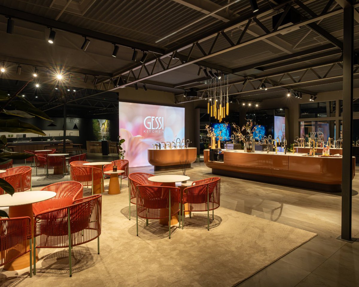 Last week Gessi took part in the M.O.W. week at Architekturwerkstatt.
We presented the latest innovations from our kitchen collections in an international design setting, combining networking, inspiration, and new opportunities for exchange. #Gessi