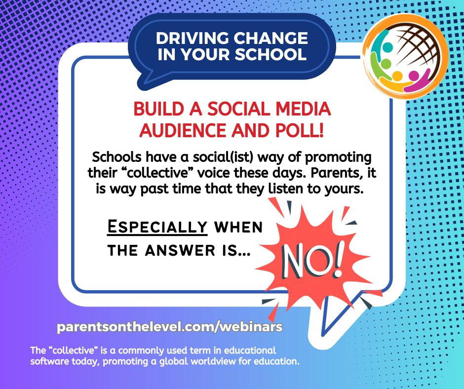 ParentsLevel's tweet image. School board accountability to the citizens residing in a school district is a must!!! Boards must know they are accountable, be the change agent in your area!
#themoreyouknow #parentsonthelevel
