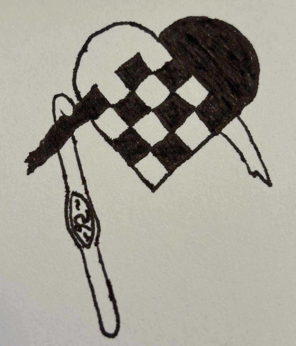 LandonSquire's tweet image. Inktober Day 2 - “Weave”

Woven together as one.

@inktober #inktober #weave #inktober2025 #inktober2025weave #crochet #heart #howlouseesit #art #drawing #ink #illustration #sketch #inktoberday #pen #day #artwork #inkdrawing #artistsoninstagram #draw #sketchbook