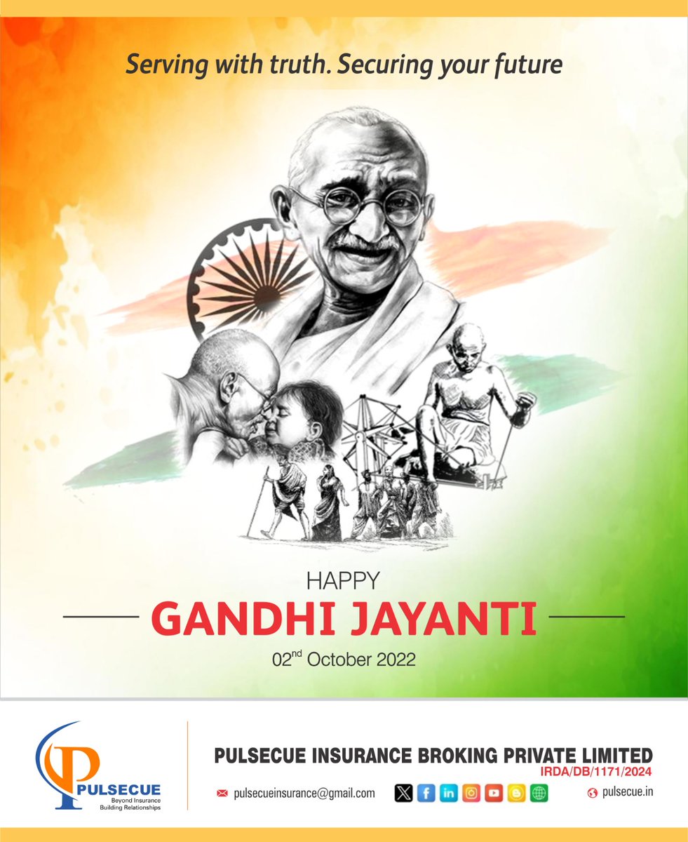 pulsecue's tweet image. May his ideals of truth and non-violence guide us all.Wishing you a very Happy #GandhiJayanti !🕊️🙏

@pulsecue @ishopinnokaiz @innokaiz_india @tndwwa @METROPEOPLENEWS 

#pulsecueinsurance #pulsecue #motorinsurance  #lifeinsurance #generalinsurance #healthinsurance