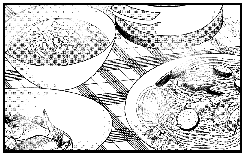 これはふきだしでほとんど見えなくなるご飯 